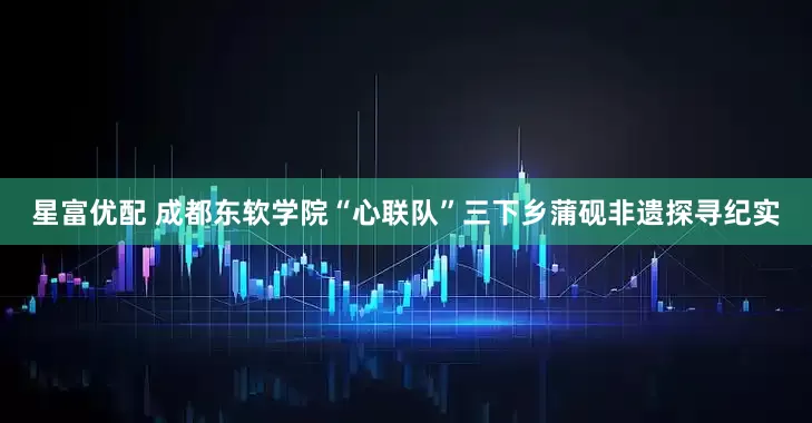星富优配 成都东软学院“心联队”三下乡蒲砚非遗探寻纪实