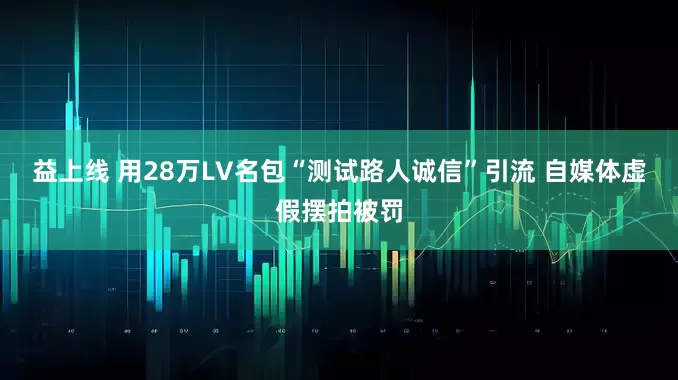 益上线 用28万LV名包“测试路人诚信”引流 自媒体虚假摆拍被罚